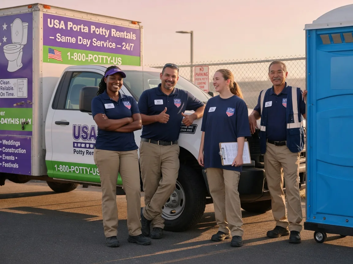 Porta Potty Rental company in Burke, SD